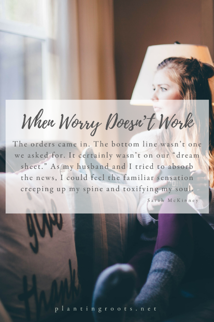 When Worry Doesn't Work