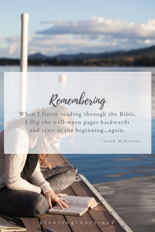 Remembering God's Word