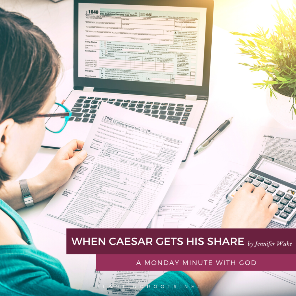 Taxes: When Caesar Gets His Share