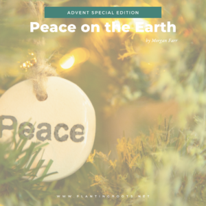 Peace Ornament of Christmas tree