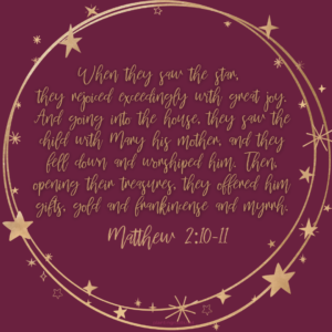 Matthew 2:10-11