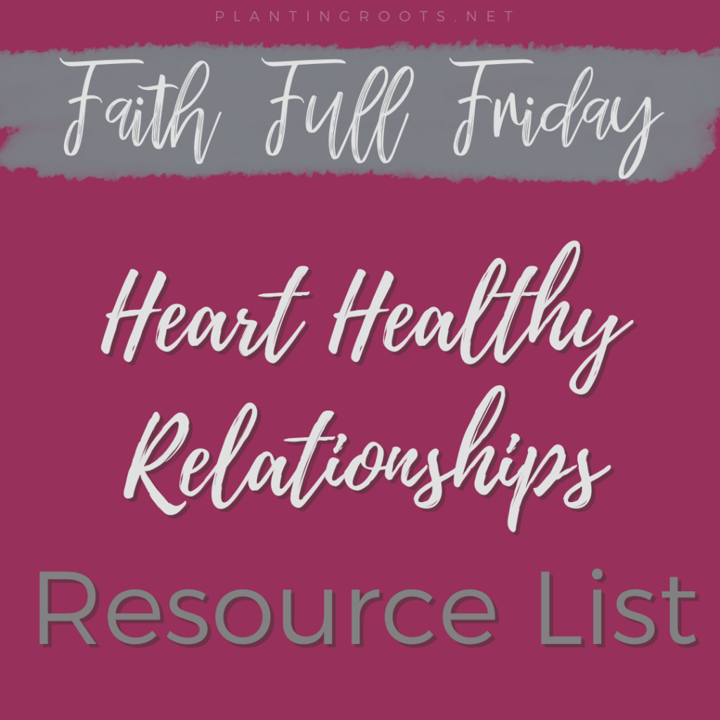 Heart Healthy Relationships Resource List